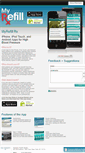 Mobile Screenshot of myrefillrxapp.com